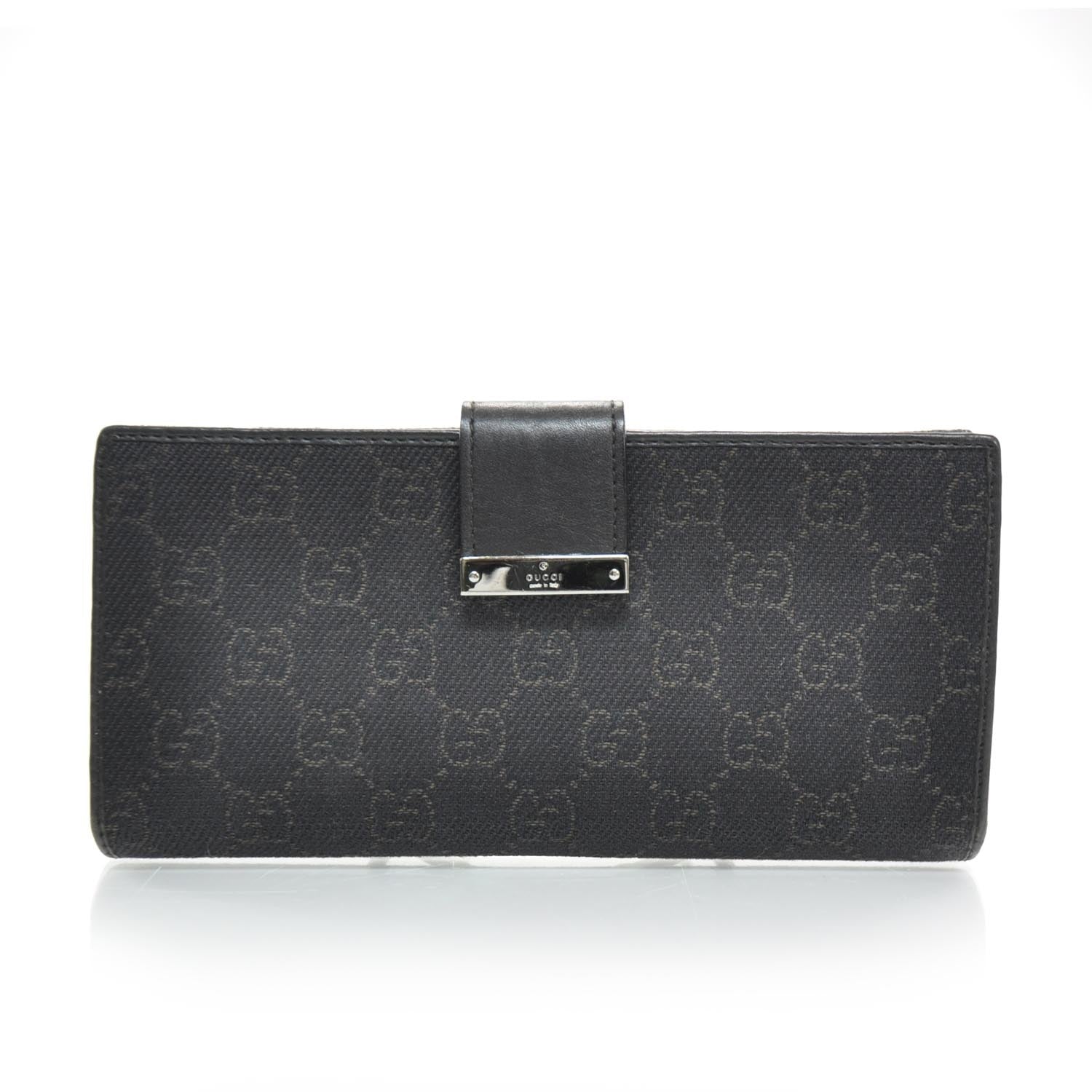 Gucci Monogram Continental Wallet Brown 1 of 8