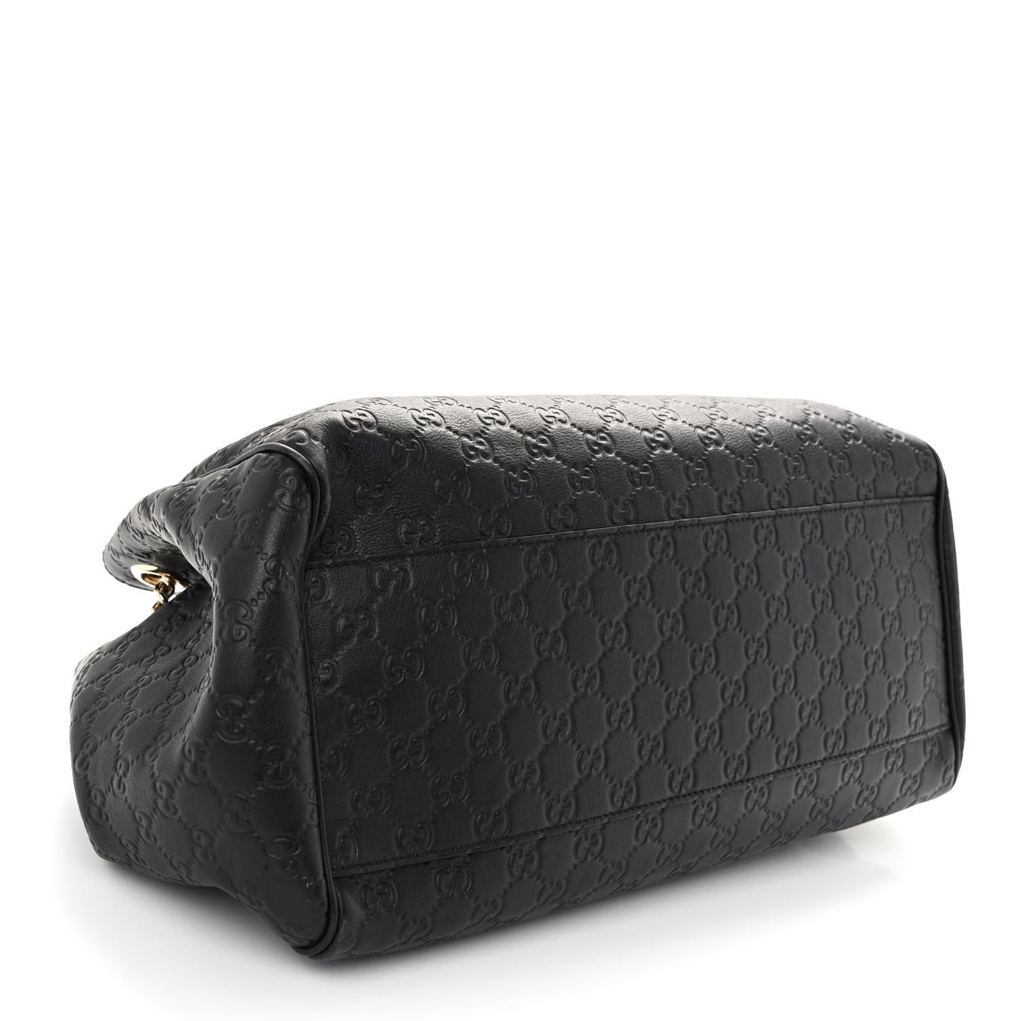 Guccissima Medium Emily Shoulder Bag Black