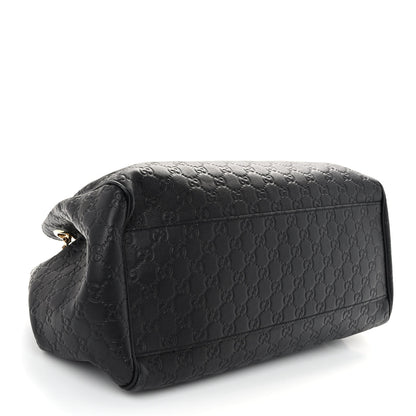 Gucci Guccissima Medium Emily Shoulder Bag Black 4 of 9