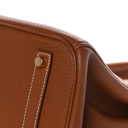 Hermes Togo Birkin 35 Gold 10 of 11