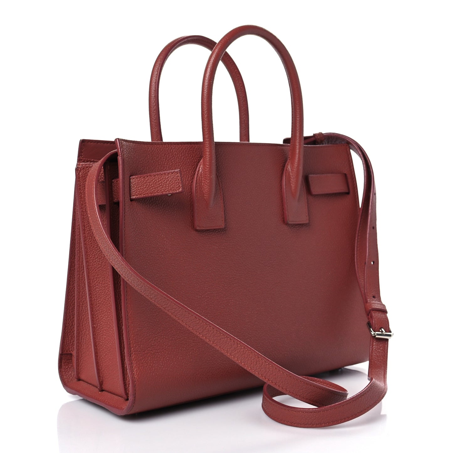 Grained Calfskin Baby Sac De Jour Mystic Rose