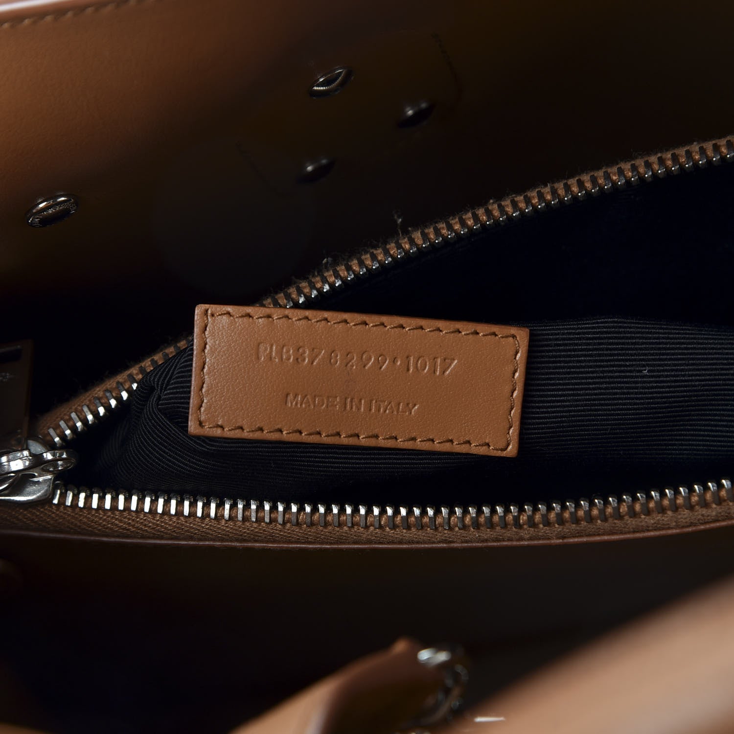 Saint Laurent Grained Calfskin Small Sac de Jour Cognac 10 of 13