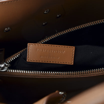 Saint Laurent Grained Calfskin Small Sac de Jour Cognac 10 of 13