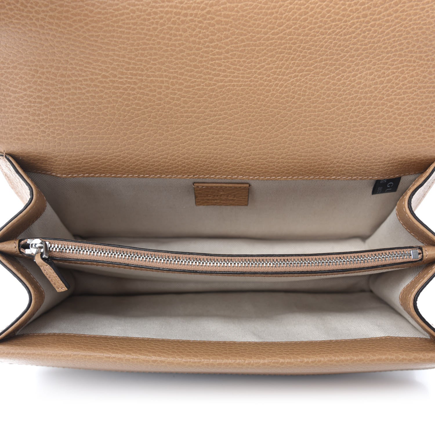 Gucci Dollar Calfskin Crystal Small Dionysus Shoulder Bag Natural Tan Black Diamond 5 of 10