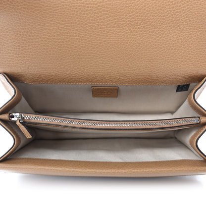 Gucci Dollar Calfskin Crystal Small Dionysus Shoulder Bag Natural Tan Black Diamond 5 of 10