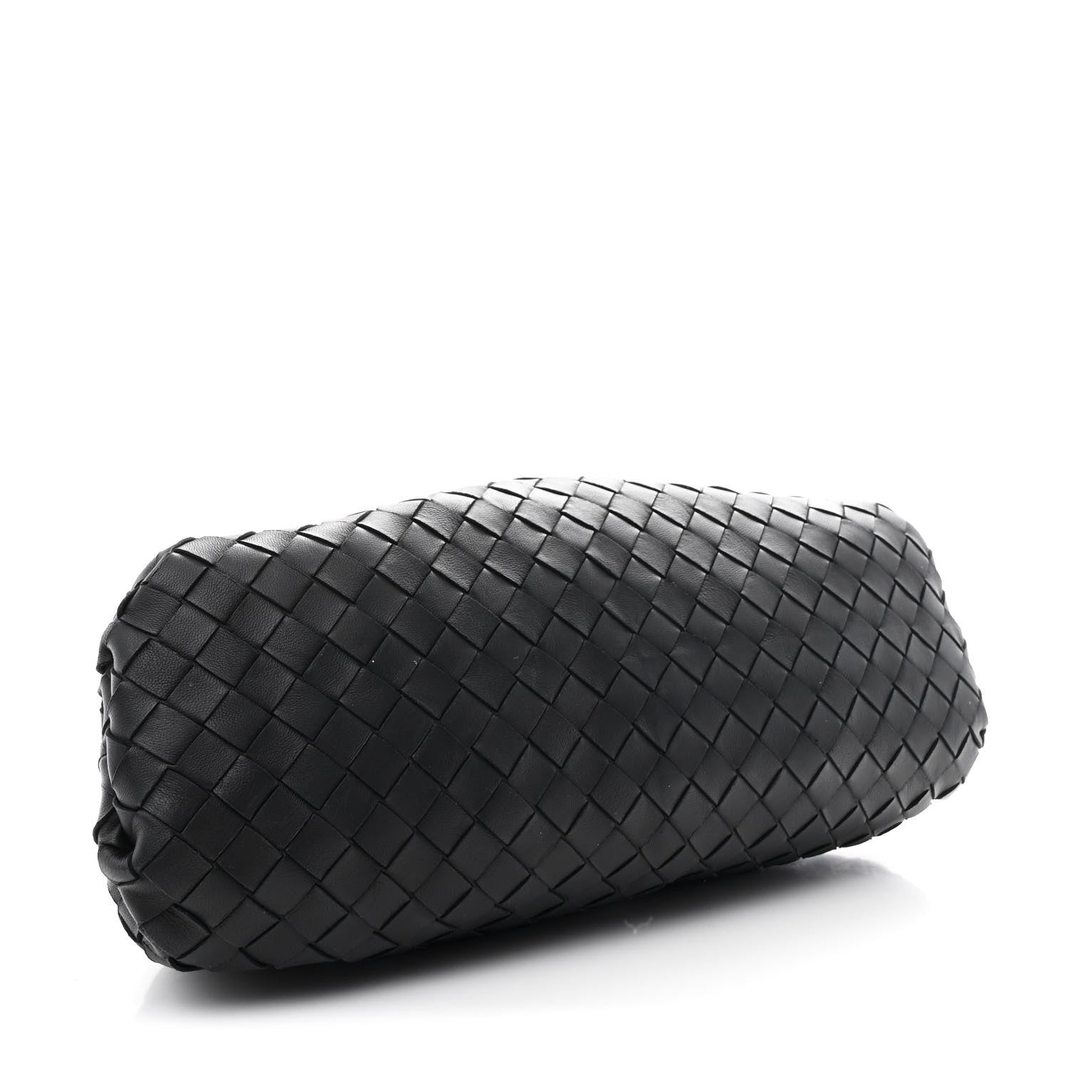 Bottega Veneta Nappa Maxi Intrecciato The Pouch Oversized Clutch Black 4 of 9