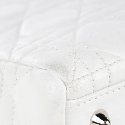 Christian Dior Lambskin Cannage Medium Lady Dior White 13 of 15