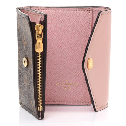 Louis Vuitton Monogram Zoe Wallet Rose Ballerine 10 of 14