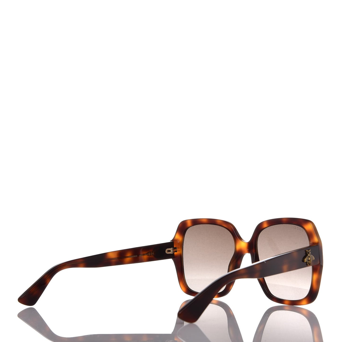 Acetate Square Frame GG0096S Sunglasses Tortoise