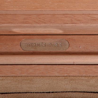 Hermes Pomelle Wood with Stingray Inlay Mazurka Jewelry Box 5 of 10