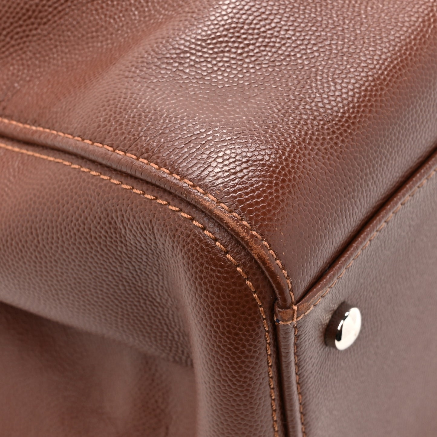 Caviar Cerf Executive Shopper Tote Brown
