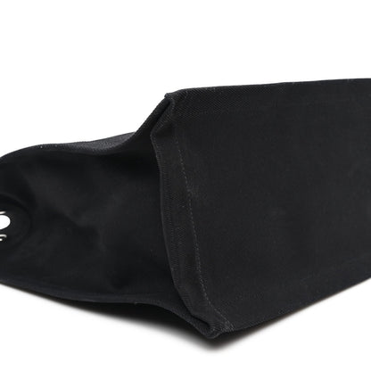 Saint Laurent Linen Calfskin Rive Gauche Tote Black 9 of 13