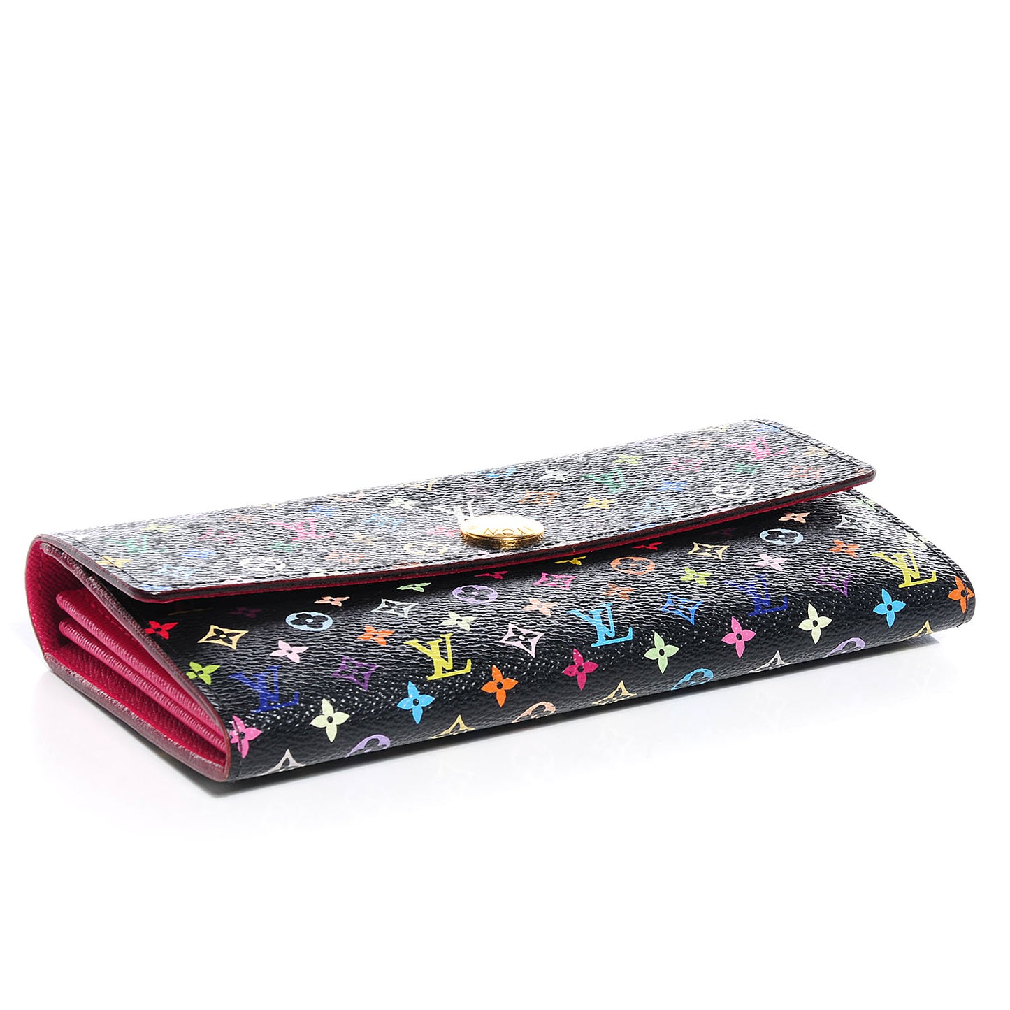 Monogram Multicolor Sarah Wallet Black Grenade