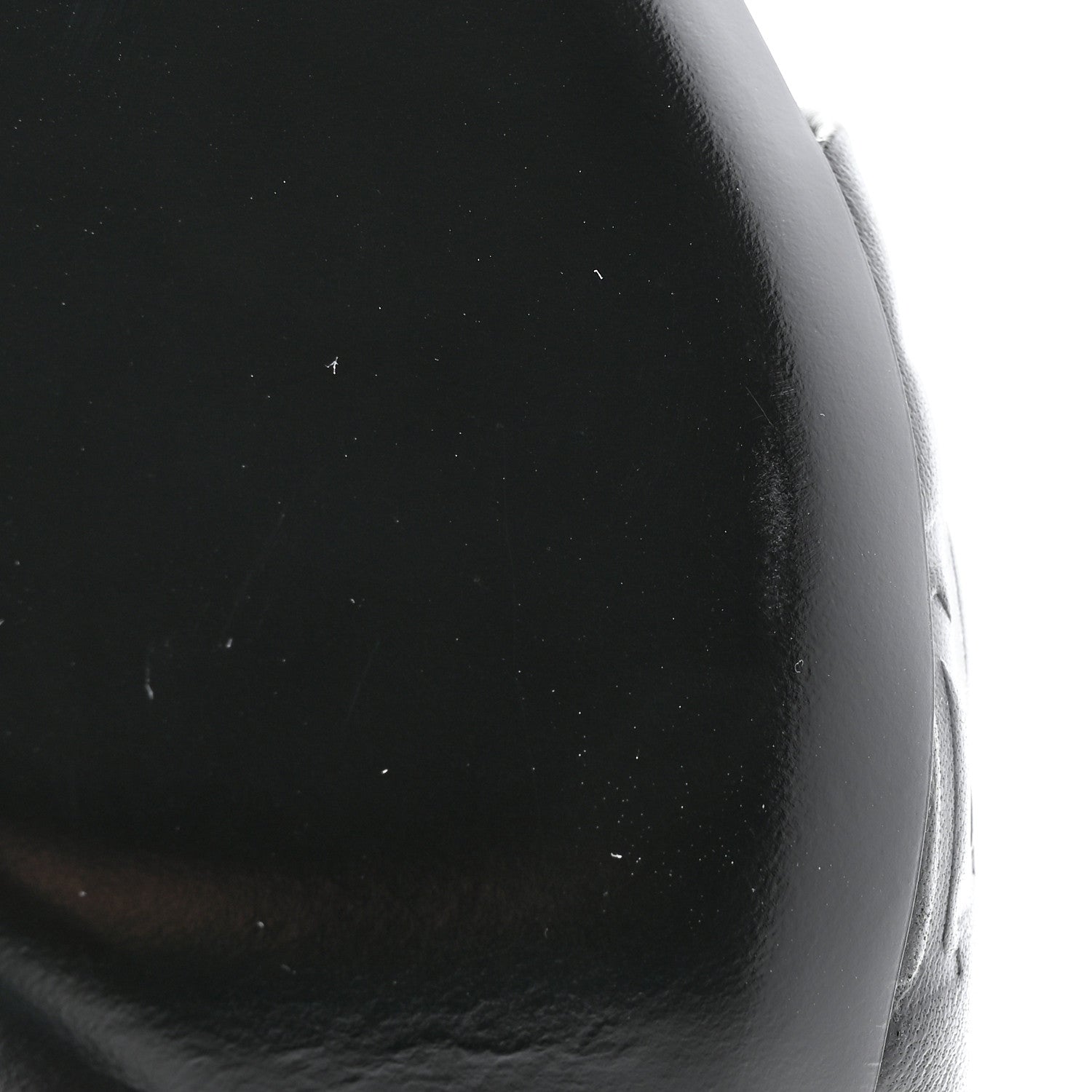 Louis Vuitton Lambskin Embossed Monogram Revival Mid Heel Mules 38 Black 9 of 11