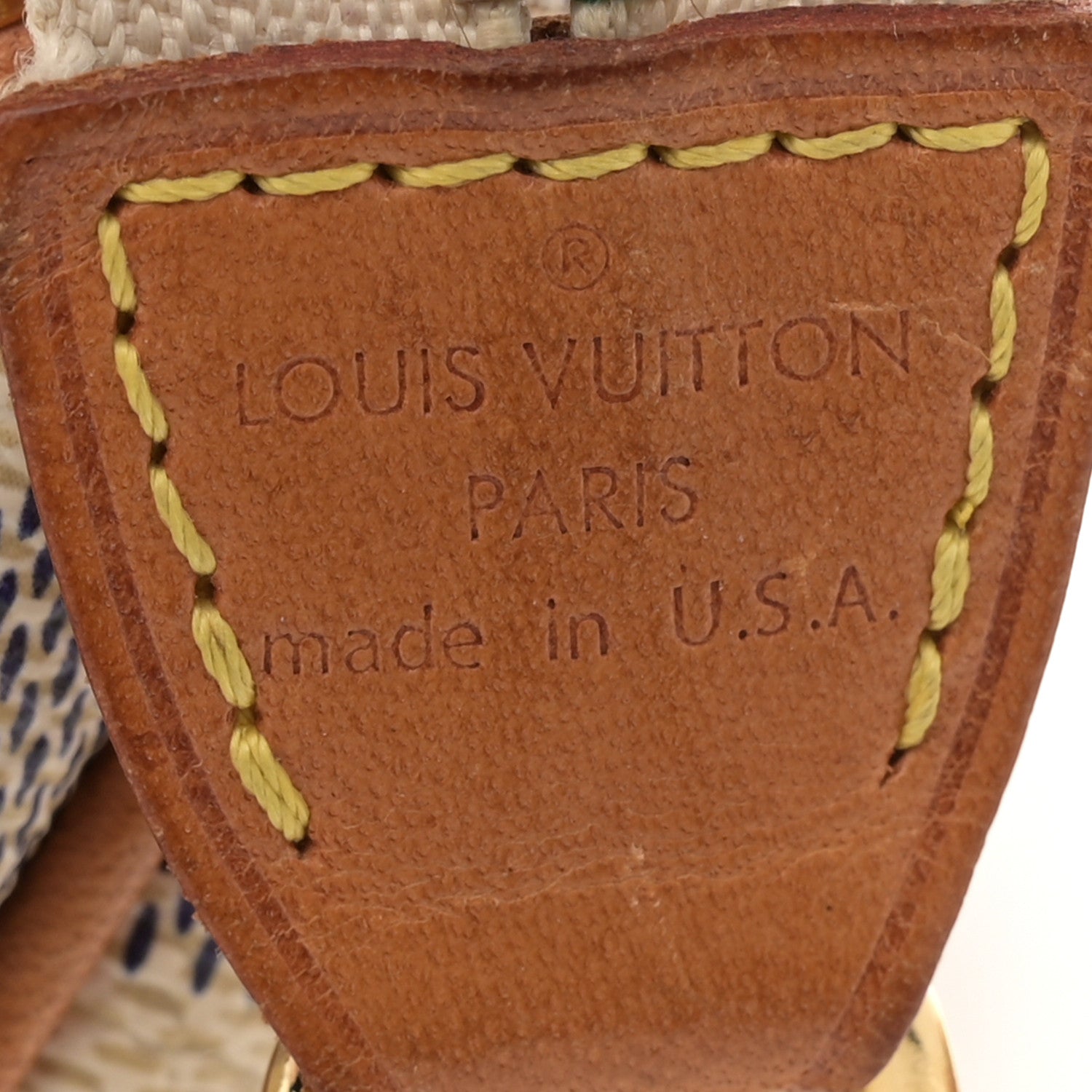 Louis Vuitton Damier Azur Eva Clutch 6 of 10