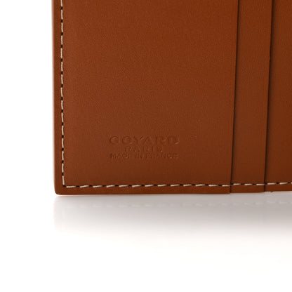 Goyard Goyardine Saint Marc Folding Card Case Black Gold 6 of 8