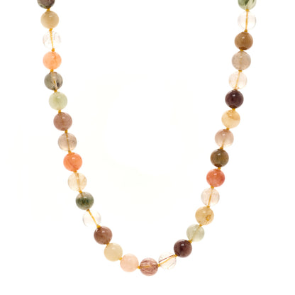 Tiffany Sterling Silver Multi Gemstone 10mm Paloma Picasso Bead Necklace 1 of 4