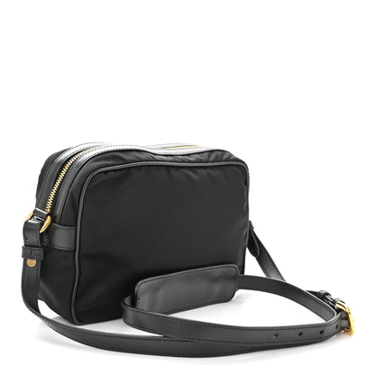 Prada Tessuto Nylon Soft Calf Camera Bag Black 2 of 10