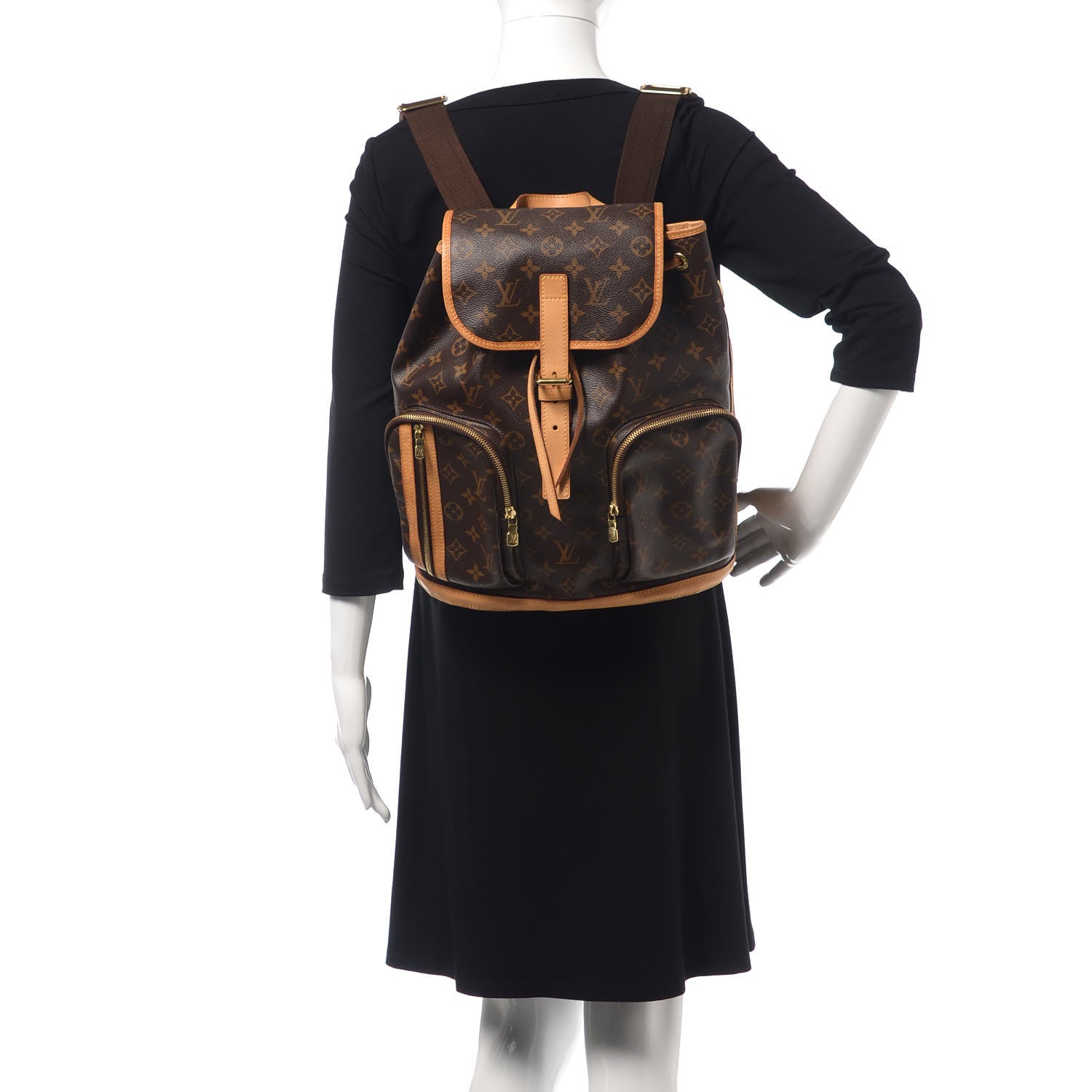 Louis Vuitton Monogram Bosphore Backpack 2 of 9