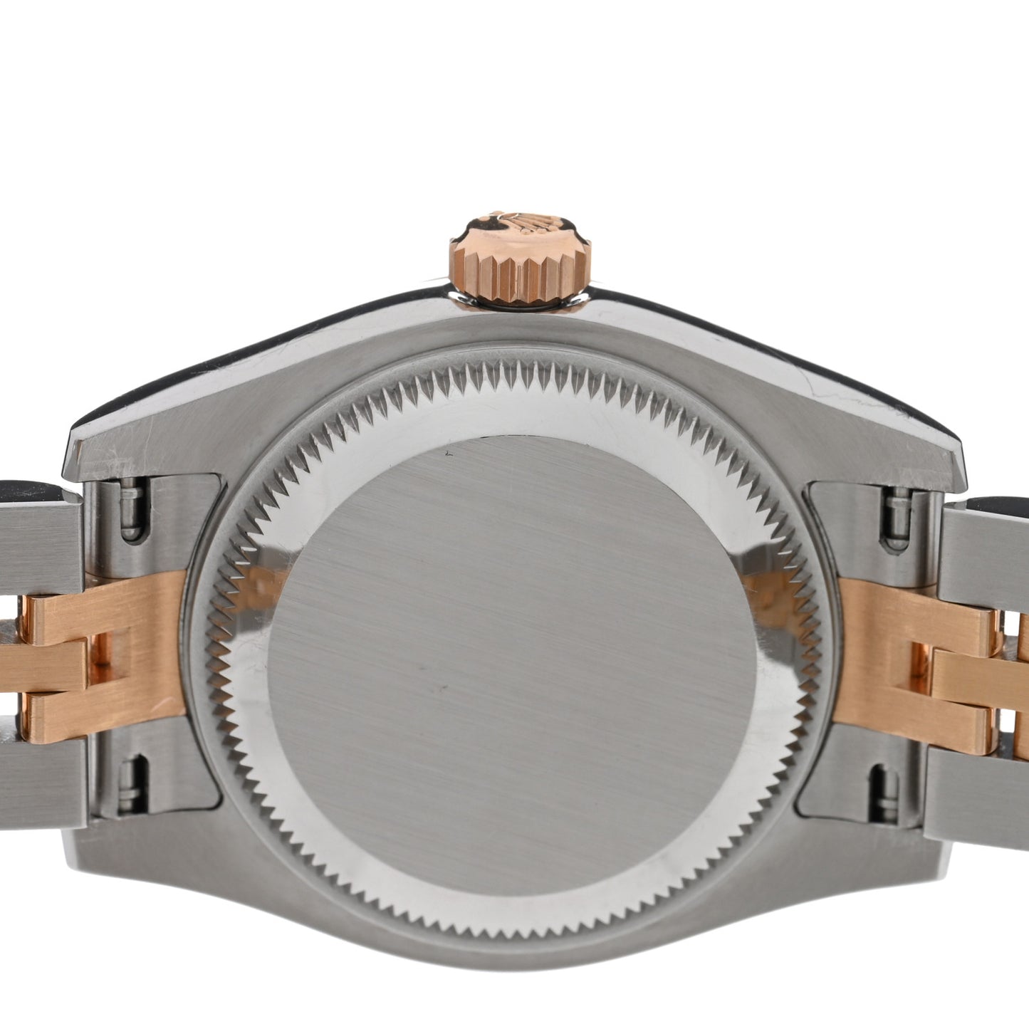 Stainless Steel 18K Everose Gold Diamond 26mm Oyster Perpetual Datejust Watch Pink 179171