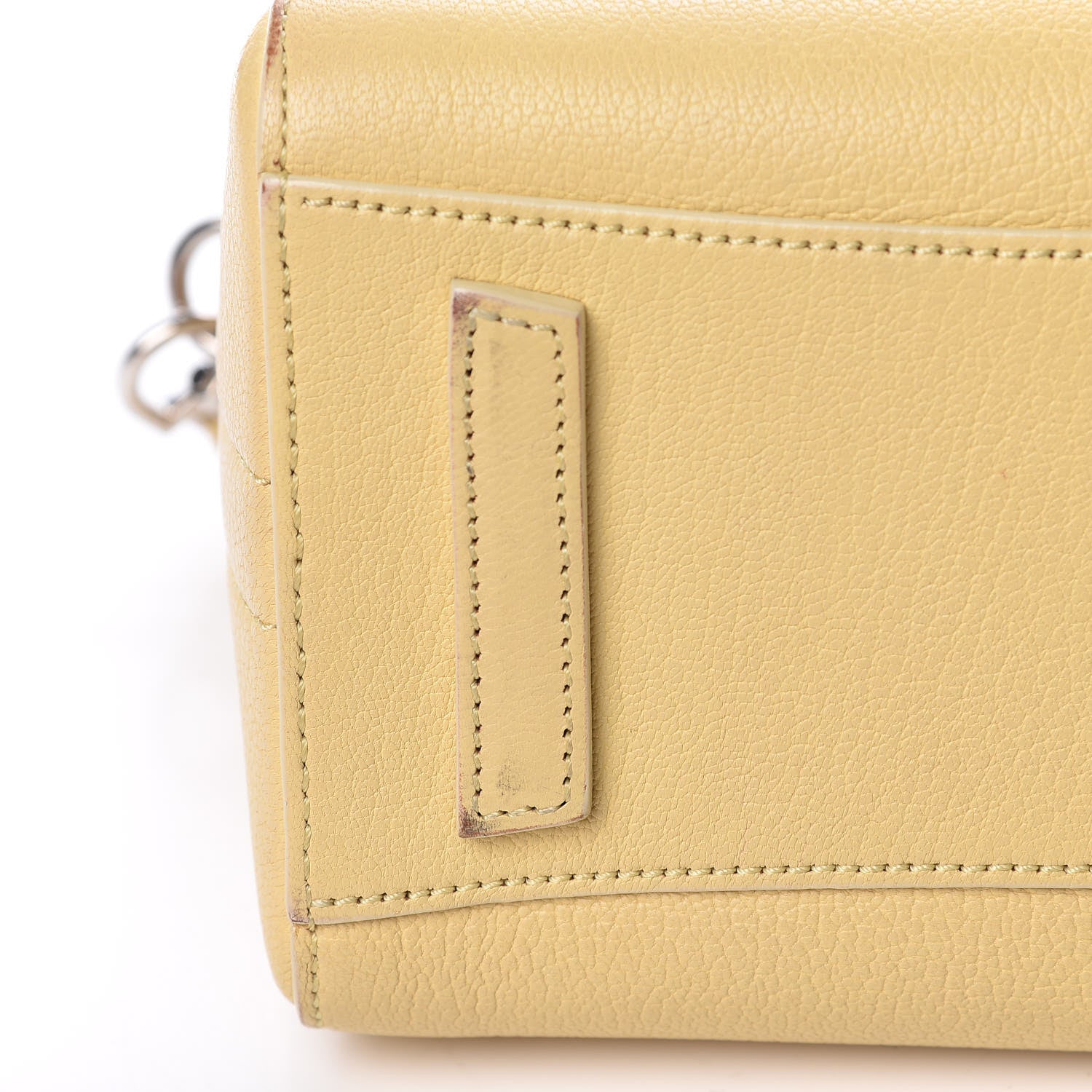 Givenchy Sugar Goatskin Mini Antigona Yellow 16 of 22