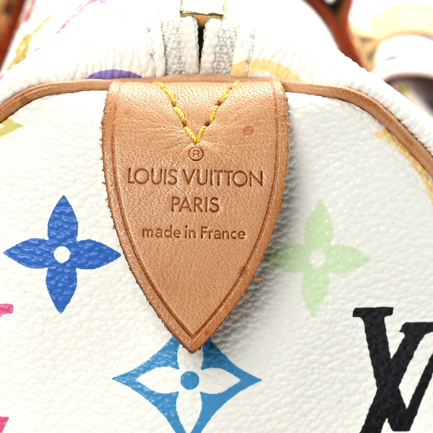 Louis Vuitton Monogram Multicolor Keepall 45 White 6 of 8