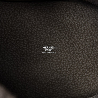 Hermes Taurillon Clemence Picotin Lock 18 PM Etoupe 6 of 9