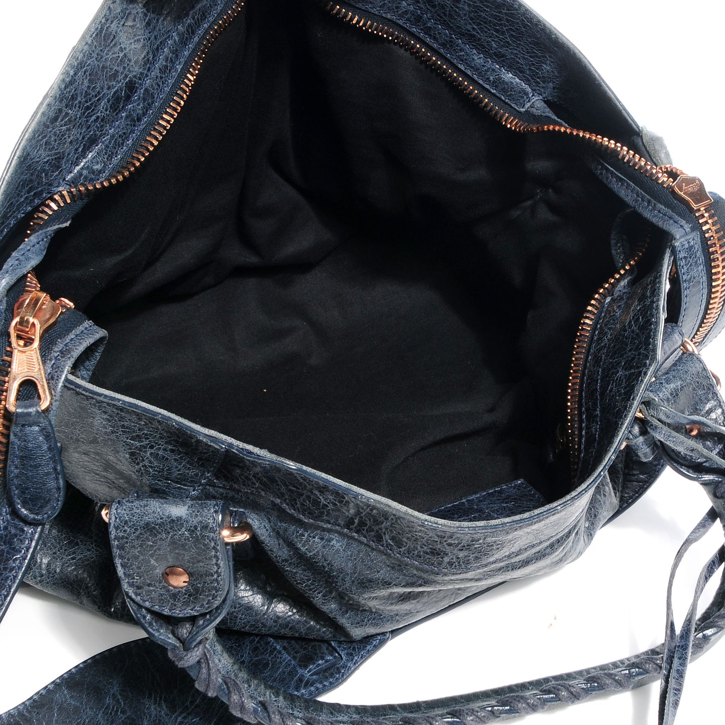 Agneau Giant 21 Rose Gold Hardware City Dark Night