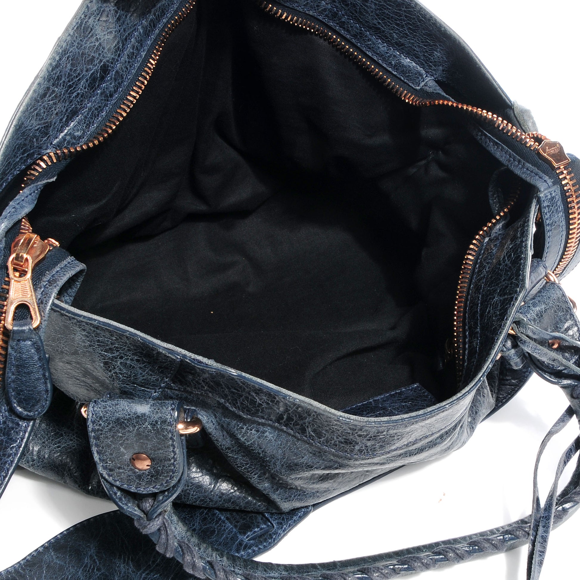 Balenciaga Agneau Giant 21 Rose Gold Hardware City Dark Night 5 of 9
