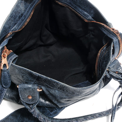 Balenciaga Agneau Giant 21 Rose Gold Hardware City Dark Night 5 of 9