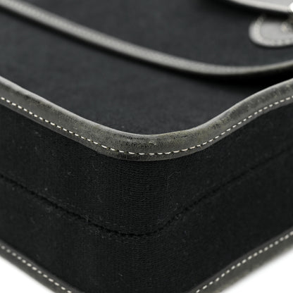 Hermes Toile Officier Buenaventura Briefcase Black 17 of 23