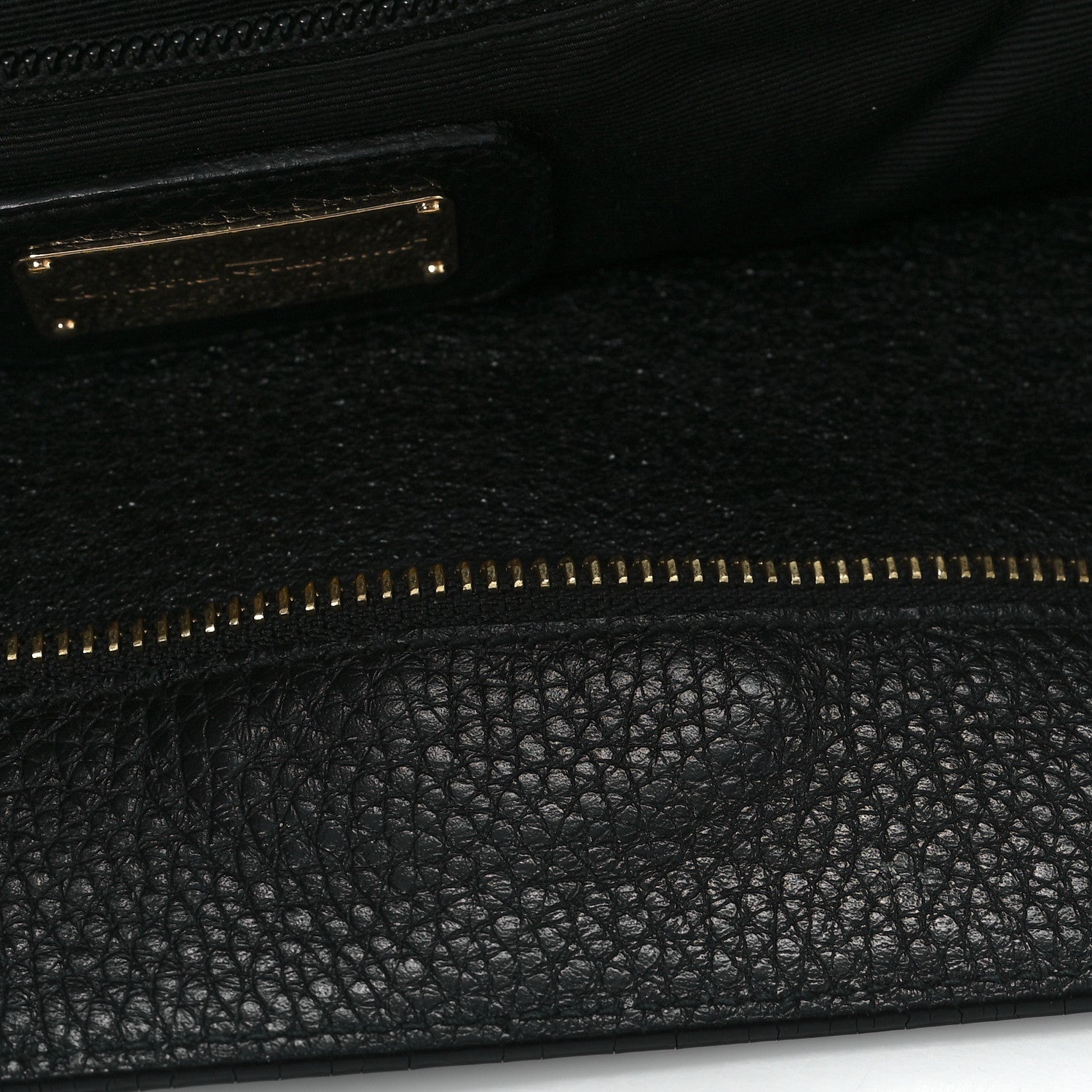 Salvatore Ferragamo Calfskin Tote Black 11 of 11