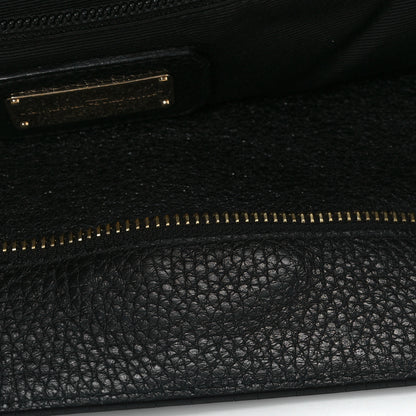 Salvatore Ferragamo Calfskin Tote Black 11 of 11