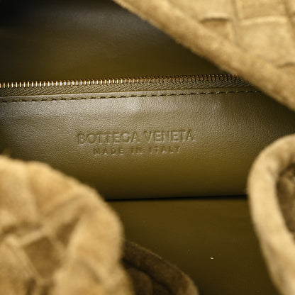 Bottega Veneta Suede Intrecciato Large Hop Mud 6 of 10
