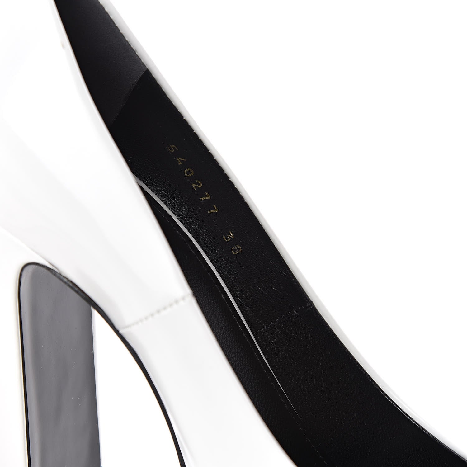 Balenciaga Patinated Calfskin Round Toe Pumps 38 Optic White 8 of 9