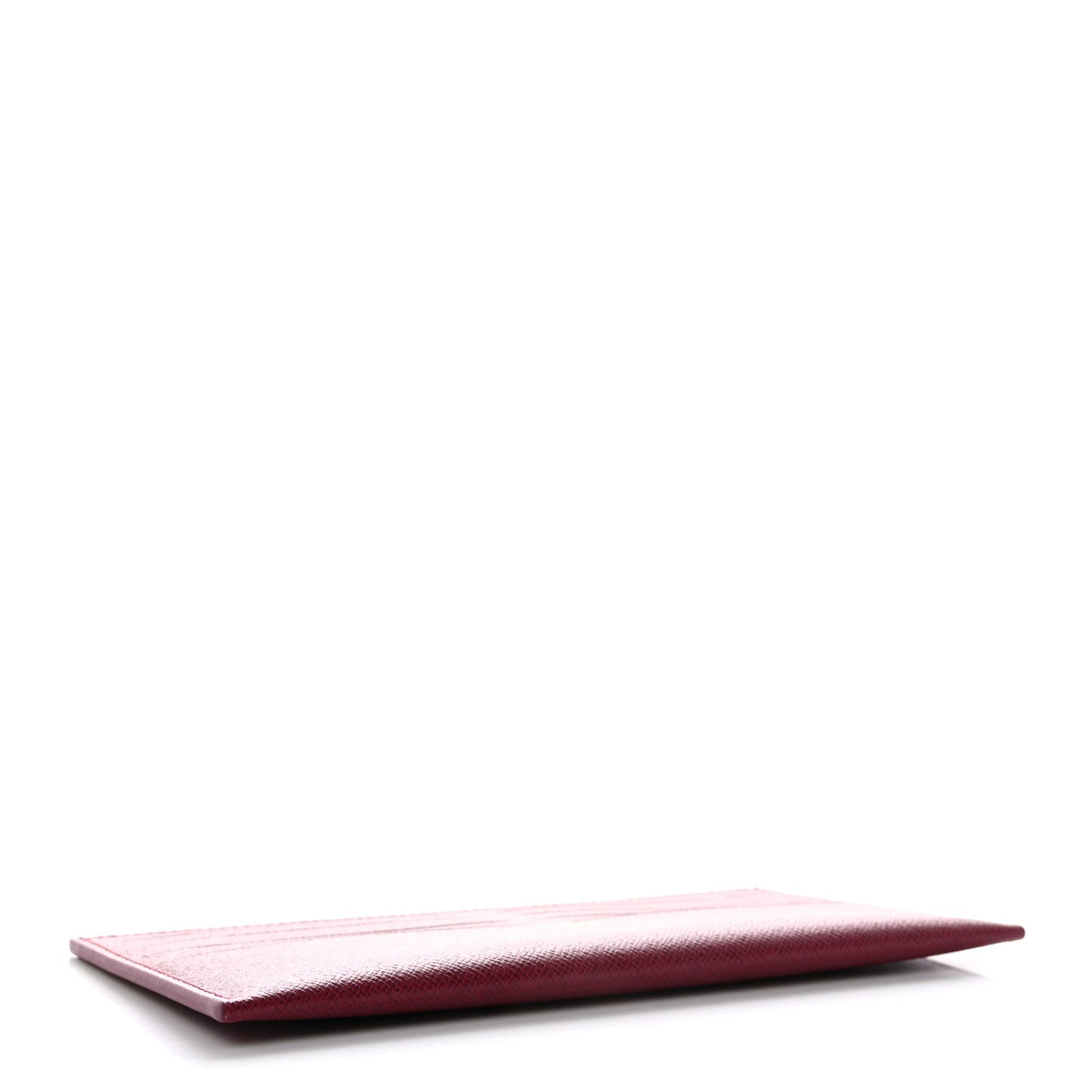 Calfskin Felicie Card Holder Insert Fuchsia