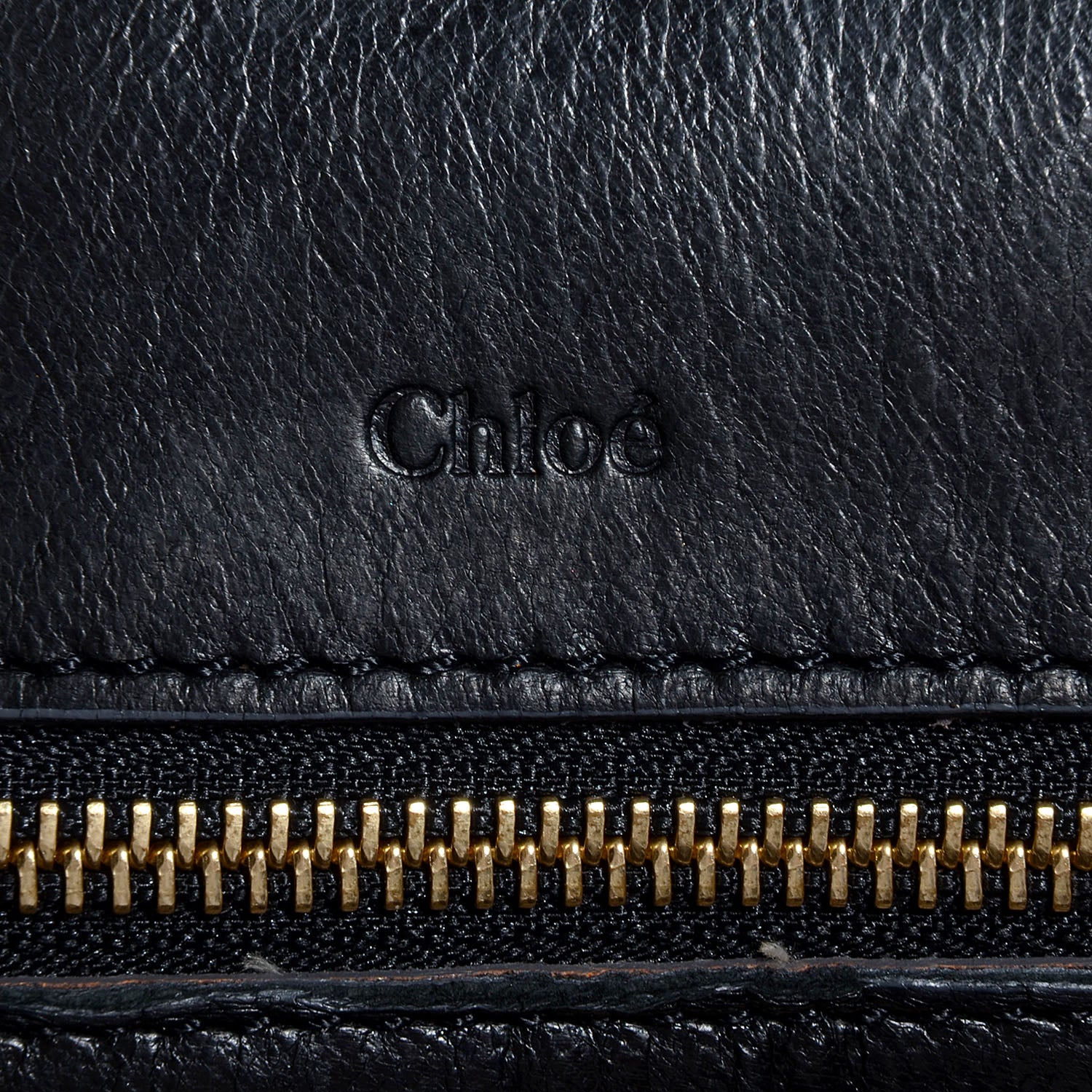 Chloe Leather Heloise Satchel Black 6 of 10