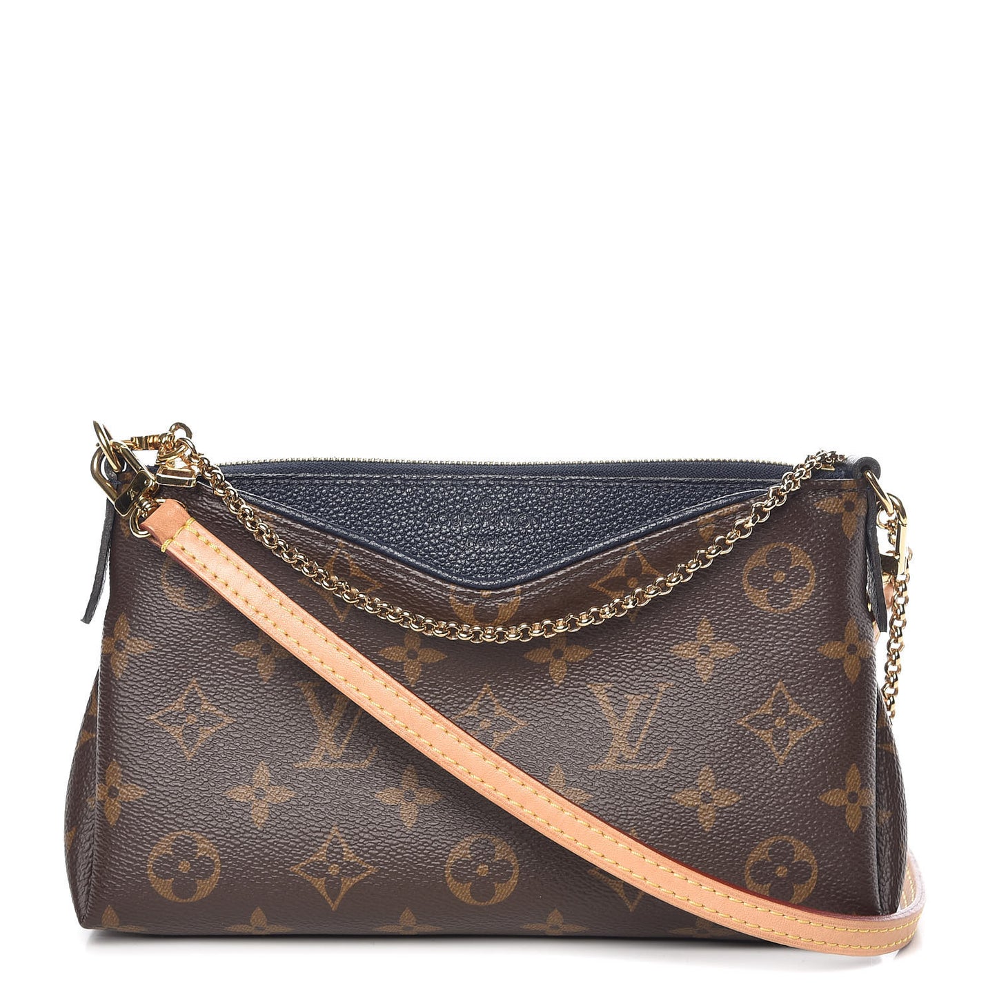 Monogram Pallas Clutch Blue Marine