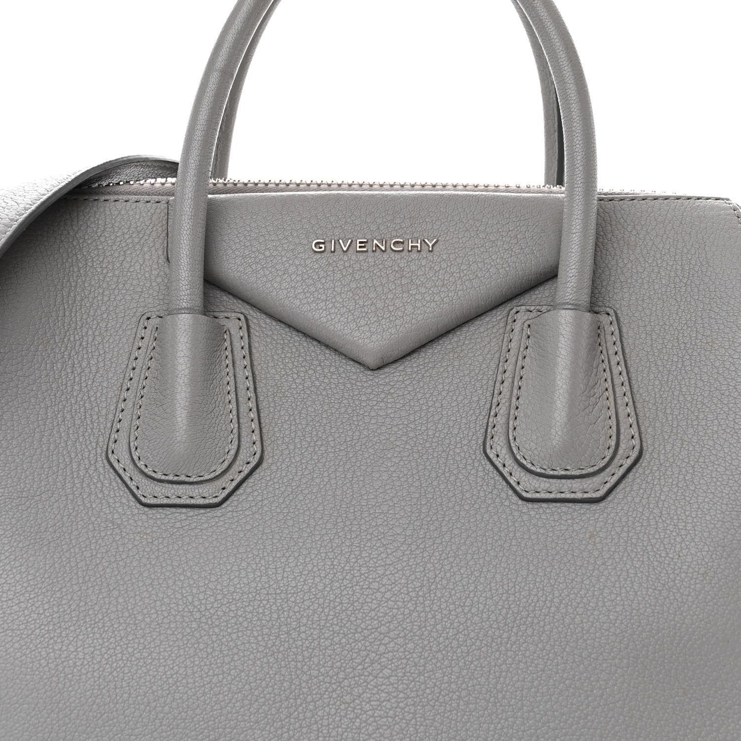 Givenchy Sugar Goatskin Medium Antigona Pearl Grey 8 of 15