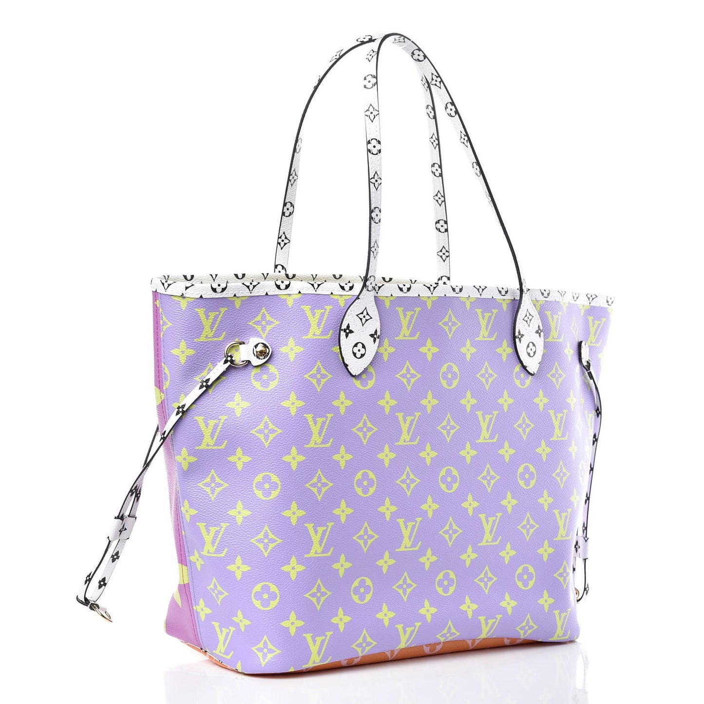 Monogram Giant Neverfull MM Pink Lilac
