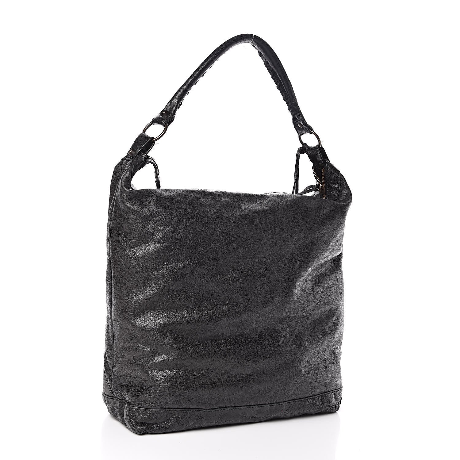 Balenciaga Agneau Classic Hardware Day Hobo Black 3 of 13