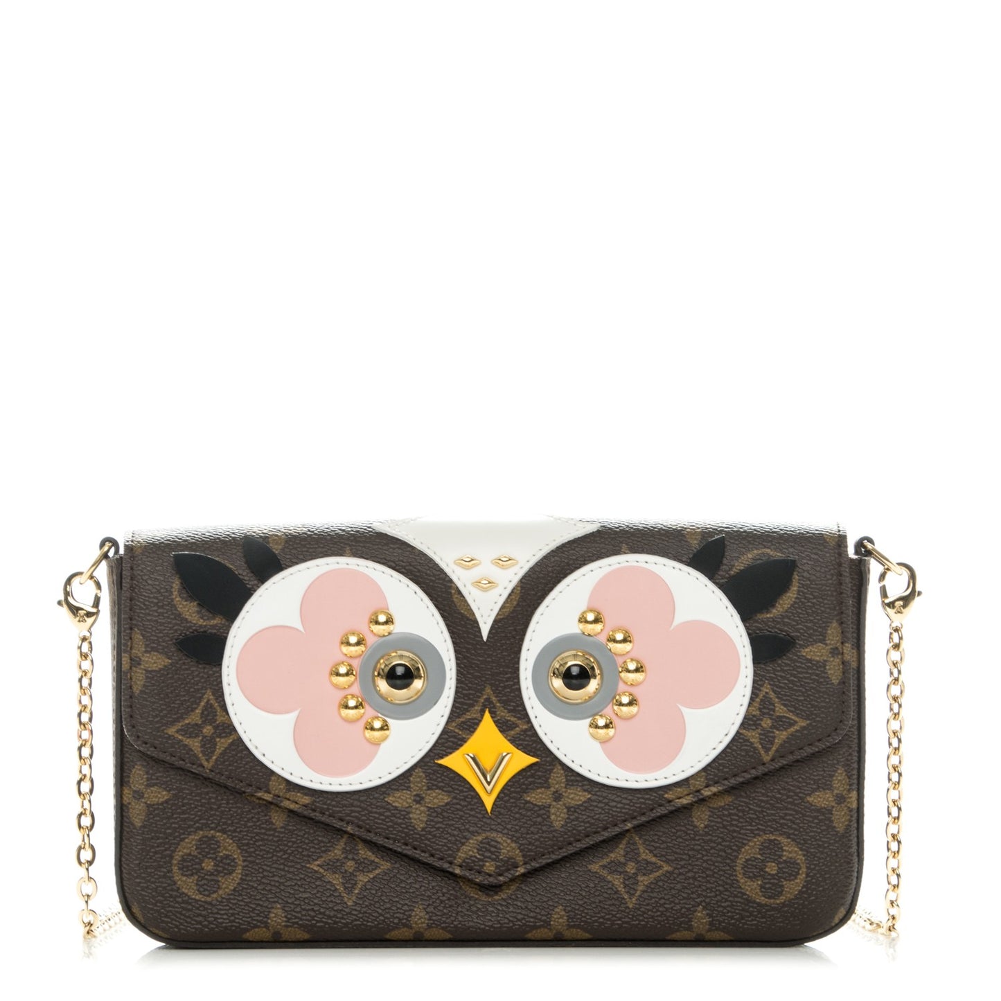 Monogram Lovely Birds Pochette Felicie Chain Wallet