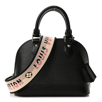 Louis Vuitton Epi Jacquard Alma BB Black 1 of 10