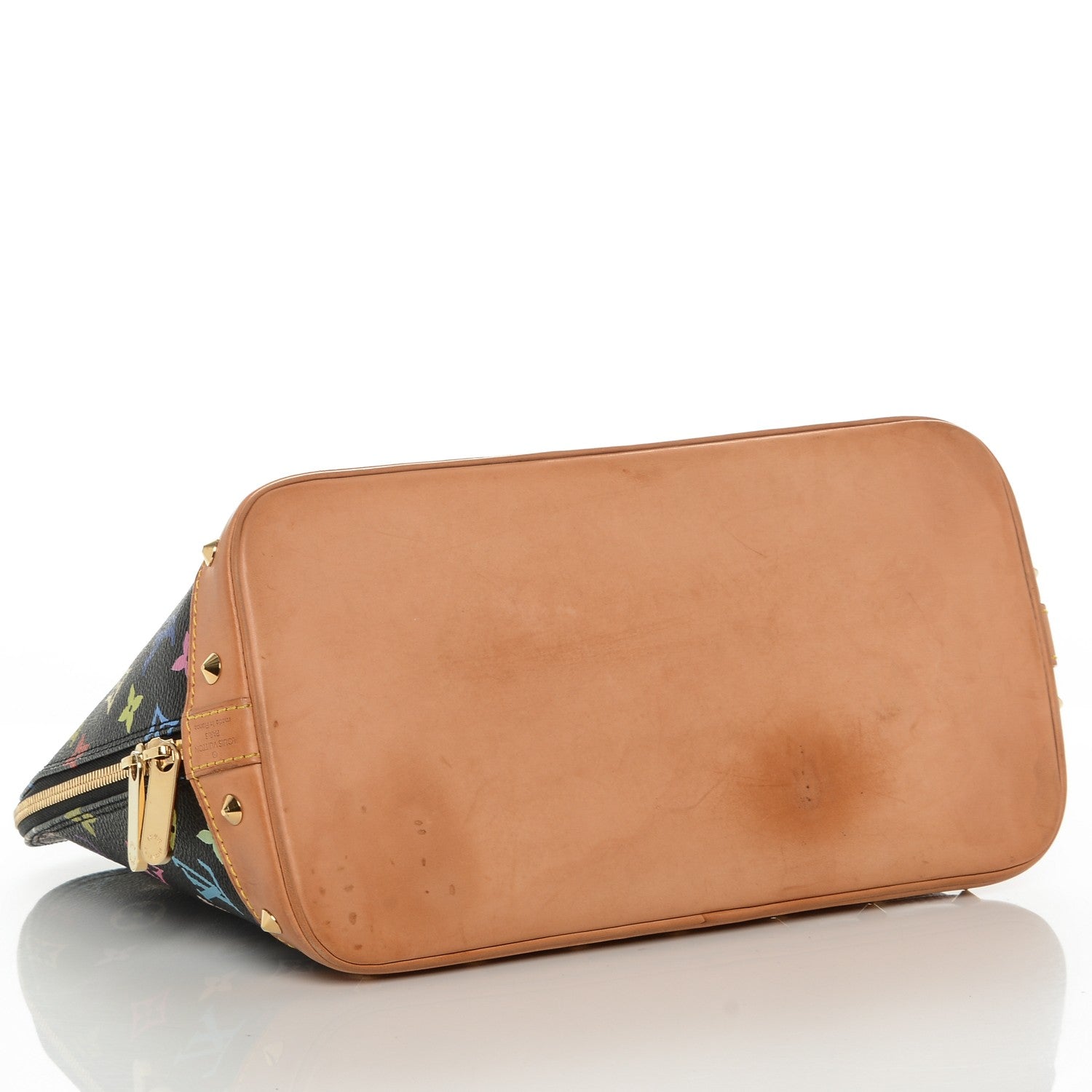 Louis Vuitton Monogram Multicolor Alma Black 4 of 7