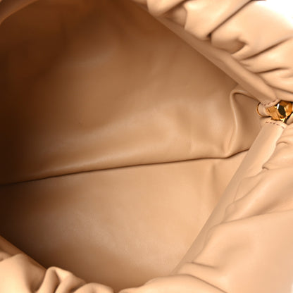 Bottega Veneta Calfskin The Pouch Chain Almond 5 of 9