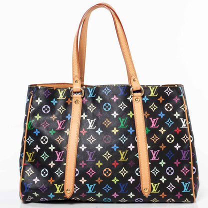 Louis Vuitton Monogram Multicolor Aurelia GM Black 4 of 17