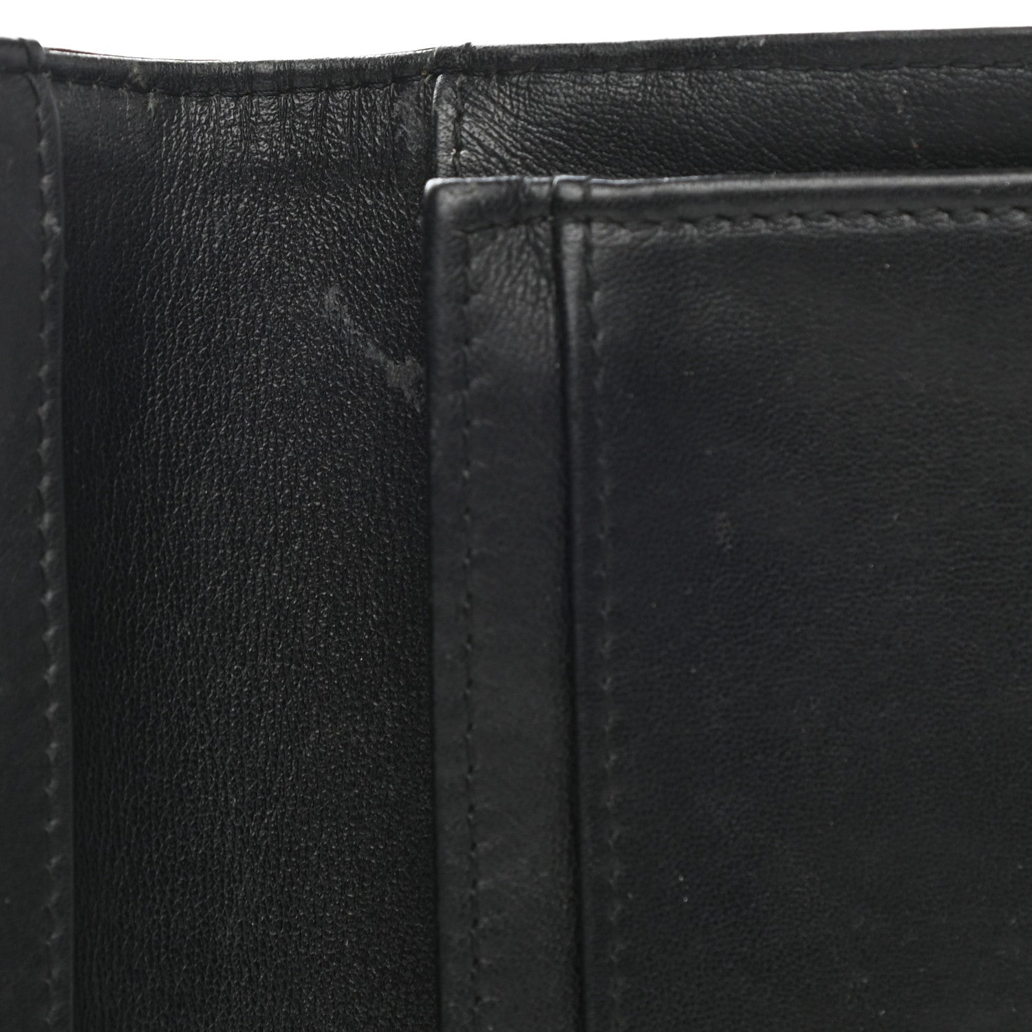 Chanel Patent Camellia Embossed Yen Wallet Black 9 of 13