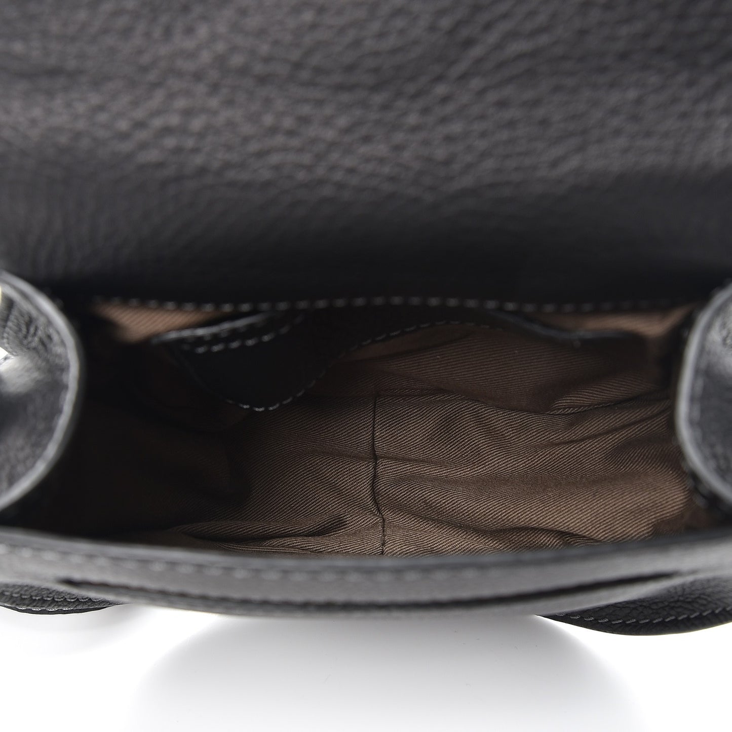 Calfskin Mini Marcie Round Crossbody Bag Black
