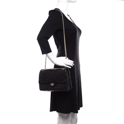 Chanel Aged Calfskin Quilted 2.55 Reissue 226 Flap Black 2 of 11