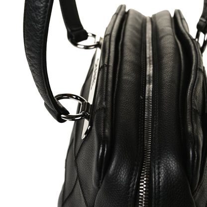 Chanel Caviar Square Stitched Tote Black 11 of 15